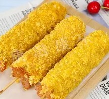 Melted Cheese Hot Dog Stick