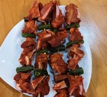 Green Pepper Pork Ribs