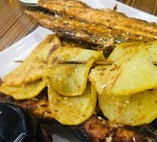 Roasted Potato Slices