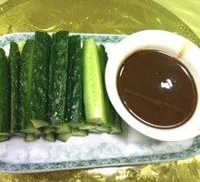 Scallion and Cucumber Strips