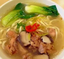 Chicken and Mushroom Noodles