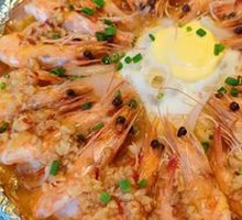 Garlic Egg Shrimp
