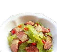 Preserved Meat with Dried Lettuce