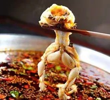 Spicy Bullfrog and Fish Head Pot