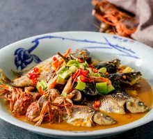 Bamboo Shoot River Fish with Perilla