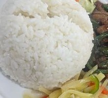 Green Pepper Beef Rice