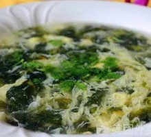 Seaweed and Egg Soup