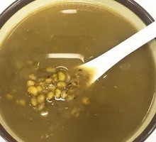 Ice-mixed Mung Bean Soup