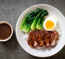 Crispy Roast Pork Rice Bowl