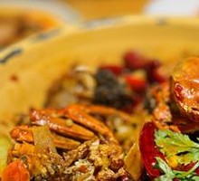 Spicy and Fragrant Crab in Pot