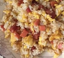 Ham and Egg Fried Rice