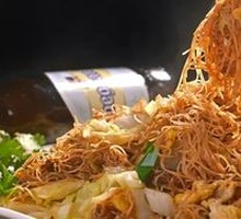 Lap cheong Fried Rice Noodles