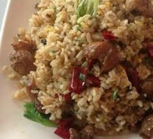 Intestine Egg Fried Rice