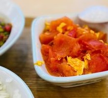 Scrambled Eggs with Tomatoes