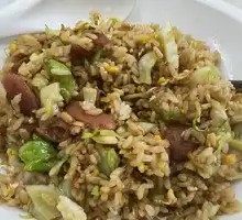 Egg and Sausage Fried Rice