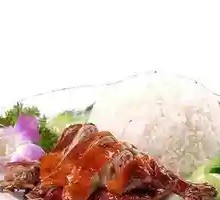 Crispy Roast Duck Rice