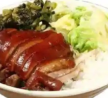 Braised Pork Trotter Rice