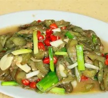 Stir-Fried Eggplant