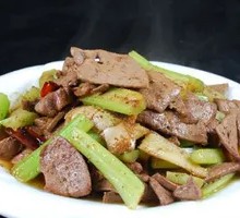 Stir-fried猪 Liver