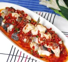 Spicy Chopped Pepper Fish Cubes