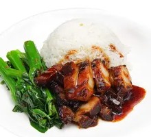 Honey-glazed BBQ Pork Rice