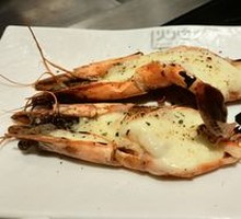 Cheese-baked Giant Prawn