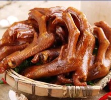Braised Duck Feet