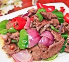 Stir-fried猪 Liver