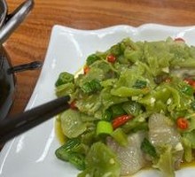 Preserved Pork with Dried Lettuce