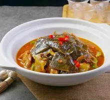 Braised Softshell Turtle with Yellow Sauce