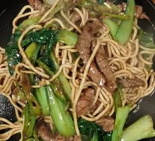 Beef Steak Iron Plate Noodles