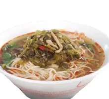 Vegetable and Meat Noodles