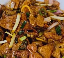 Scallion Stir-fried Pig Liver with Sichuan Style