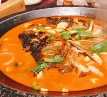 Wine-Scented Fish Head