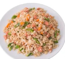 Vegetable and Ham Fried Rice