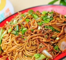 Shredded Pork Handmade Noodles