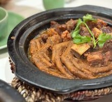Beef and Duck Foot Stew