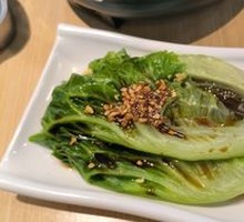 Boiled lettuce