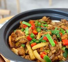 Frog and Shrimp Stew
