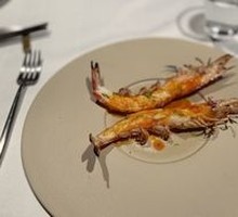 Charcoal-Grilled Live Large Shrimp