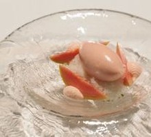 Papaya Ice Cream Dessert