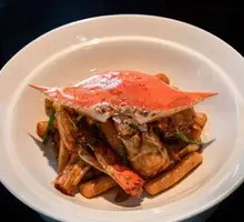 Zhoushan Spider Crab with Rice Noodles Stir-fry