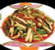 Celery Three-Strips Rice Bowl