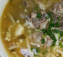 Special Tofu Soup with Rice Noodles