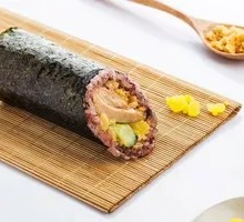 Salted Egg Yolk Seaweed Rice Ball