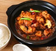 Stewed Chicken with Brown Sauce