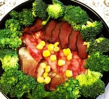 Pickled Vegetable and Preserved Meat Baozi Rice