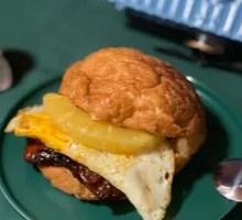 Hong Kong Pineapple Chicken Cutlet with Pineapple Bun