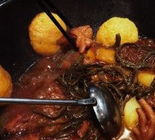 Stewed Small Chicken with Matsutake and Vermicelli