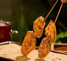 Charcoal-Grilled Chicken Tips